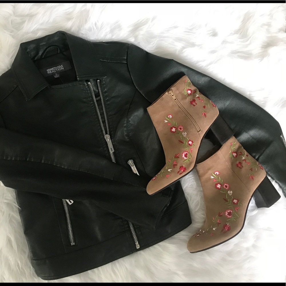 Callisto Embroidered Booties